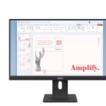 Монитор Lenovo 23,8" E24-40, 16:9, IPS, FHD, 4ms, 250cd, 100Hz, VGA, HDMI, DP, SPK, HAS