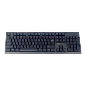 Комплект проводной Raskat KB2510 [ACD-KB2510-RBB] Клавиатура KB251 черная, 104 клавиши влаги, USB кабель 1.3 м, Мышь KM803 черная, оптическая, 1200dpi, 3 кнопки, USB кабель 1.3м, brown box {20} (783333) Bad Pack  bp