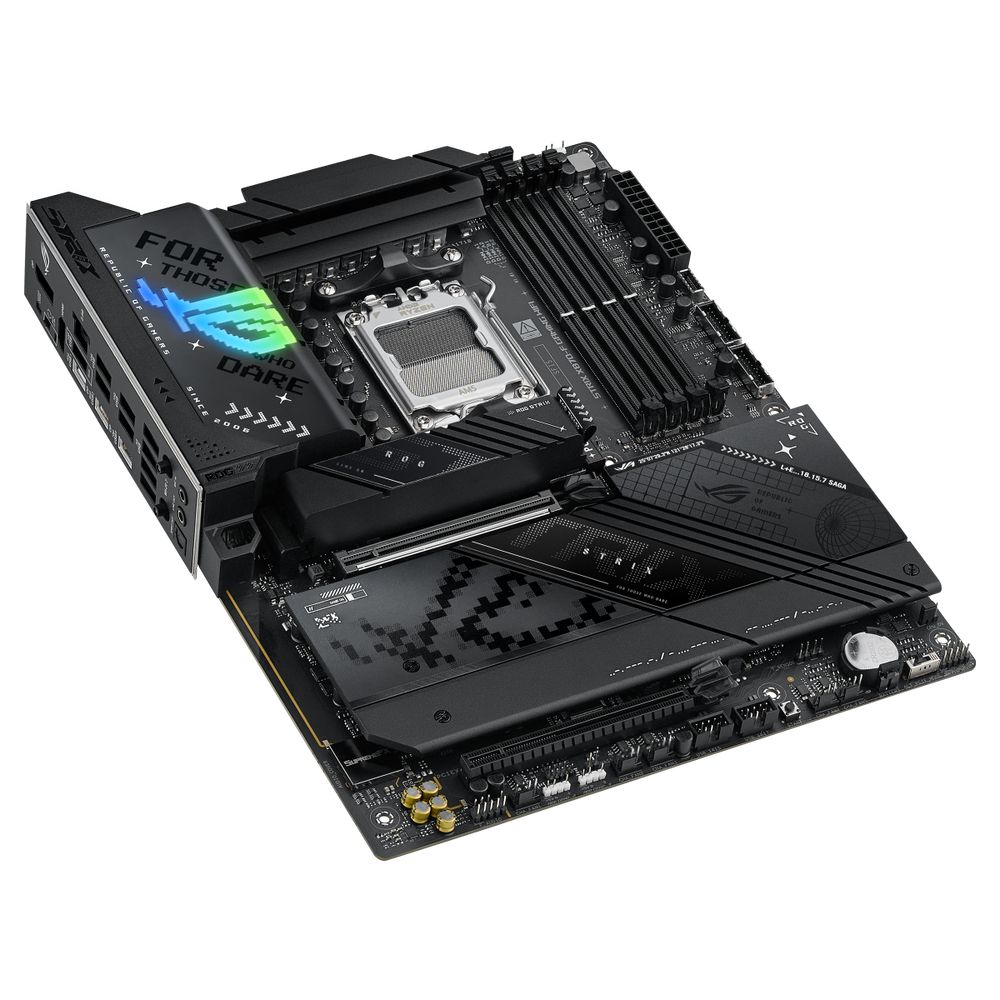 Материнская плата ASUS ROG STRIX X870-F GAMING WIFI AM5 ATX 4xDDR5 2xPCIEx16 4xM.2 3xUSB-C DP HDMI 2.5GLAN Wi-Fi 7 — изображение 7