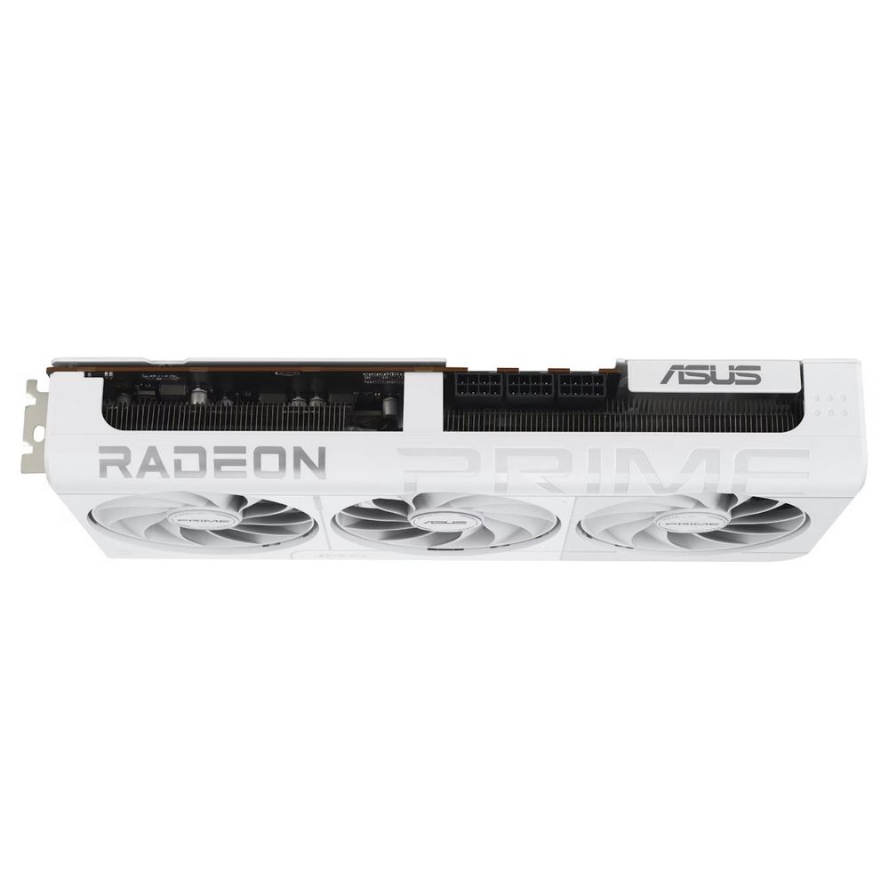 Видеокарта ASUS RX9070XT PRIME WHITE OC 16GB GDDR6 256bit 3xDP HDMI 3FAN RTL (PRIME-RX9070XT-O16G-WHITE) — изображение 5