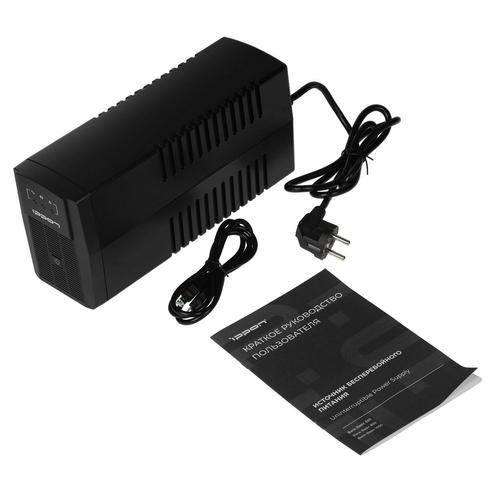 403406 — Источник бесперебойного питания Ippon Back Basic 850 Line-interactive 480W/850VA {4} (279406) — изображение 9