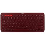 Клавиатура беспроводная Logitech K380 920-007655, Bluetooth, красный (920-007655)