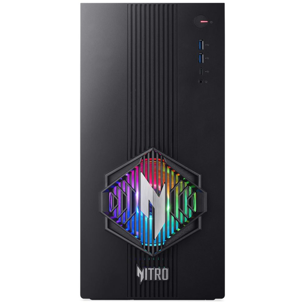 Настольный ПК Acer Nitro 30 N30-100 Intel Core Ultra 5 225F/32Gb/SSD1Tb/RTX5070 12Gb/PSU 850W/NoOS/Black (DG.E5GCD.00K) — изображение 2