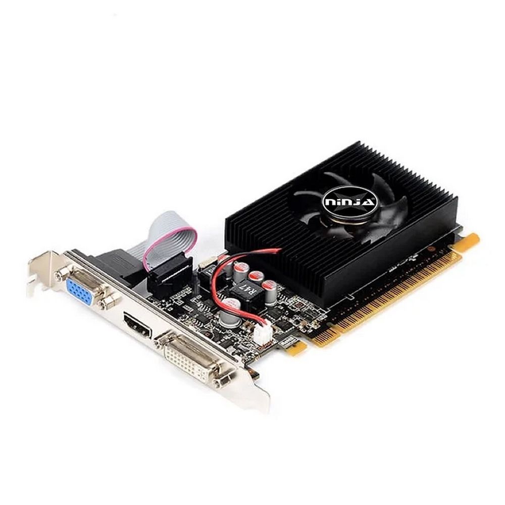 Видеокарта Ninja (Sinotex) GT730 2GB GDDR3 128bit VGA DVI HDMI 1FAN RTL — изображение 4