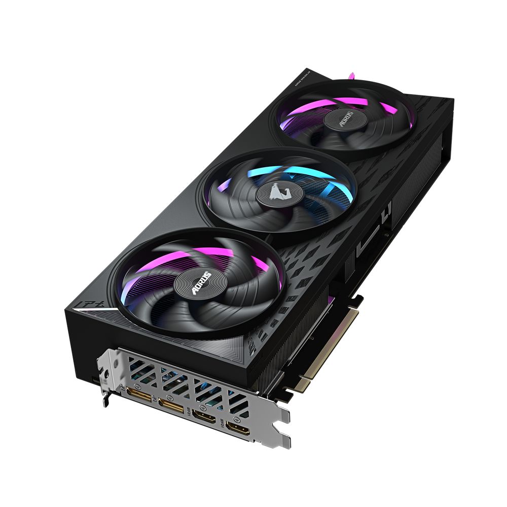 Видеокарта Gigabyte RX9070XT AORUS E 16GB GDDR6 256bit 2xDP 2xHDMI 3FAN RTL — изображение 6