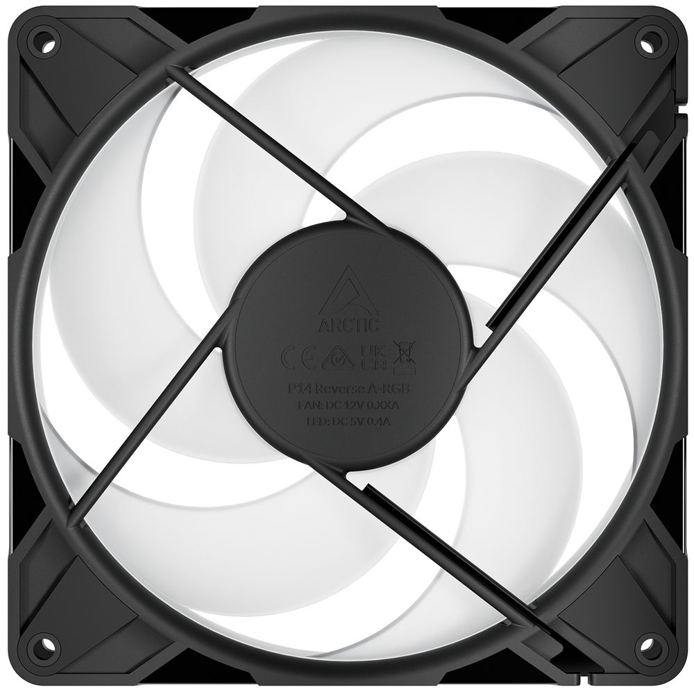 Вентилятор корпусной ARCTIC P14 Pro Reverse A-RGB 3 штуки (ACFAN00327A) — изображение 6