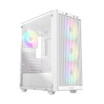 Корпус Case ID-Cooling WARE 300 ARGB White mATX/win TG/ 4 fans/ Type C/ CPU 160mm/ GPU 320mm/ no PSU