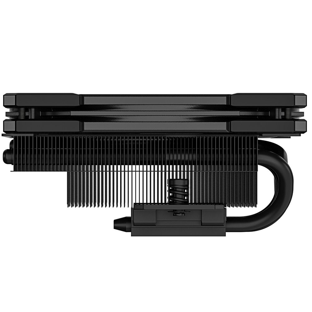 Вентилятор Cooler ID-Cooling IS-55 BLACK 125W/PWM/all Intel /AMD AM4, AM5/ Low profile/Screws — изображение 3