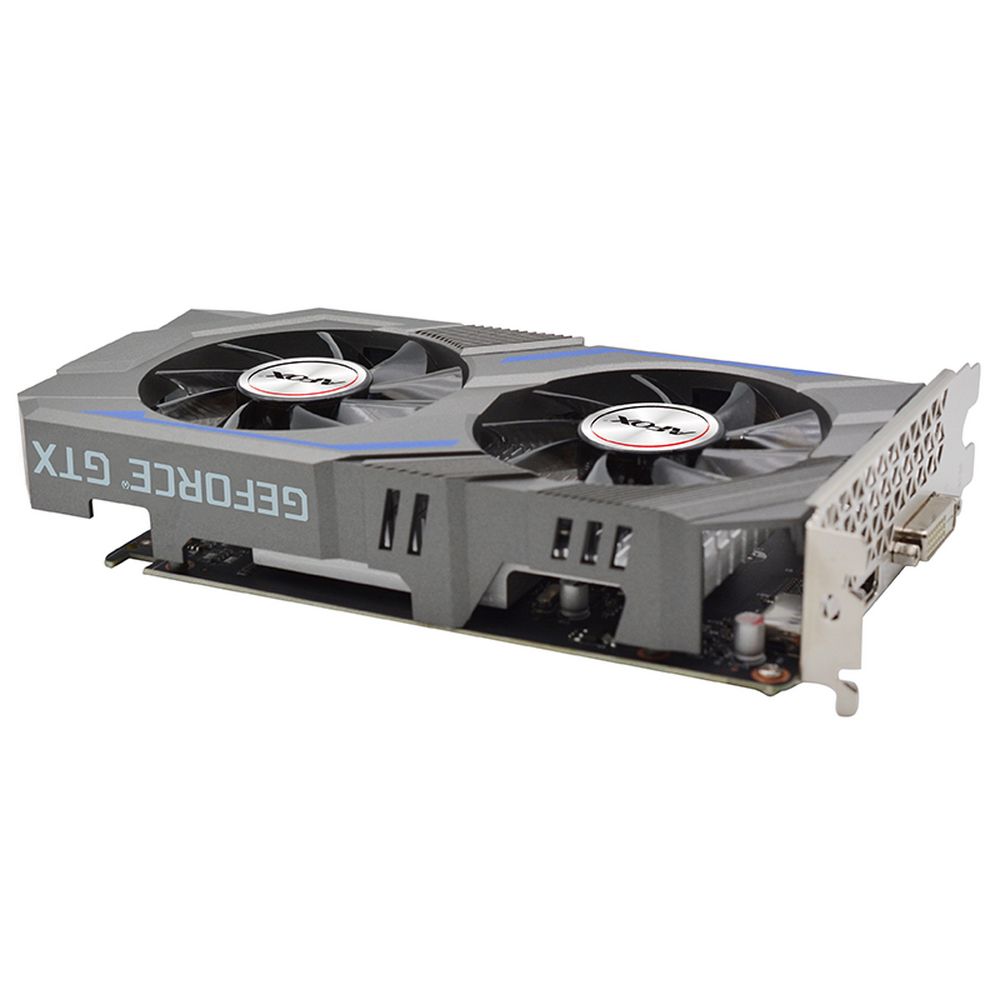 Видеокарта Afox GTX1650 4GB GDDR6 128BIT DP DVI HDMI ATX DUAL FAN RETAIL PACK 4GB GDDR6 128BIT DP DVI HDMI ATX DUAL FAN RETAIL PACK — изображение 4