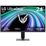 Монитор 23.8" LG 24G414B-B   IPS, 1920x1080, 144Hz, 5ms, 250сd/m, 1500:1, HDR10 | HDMI(2.0), DP(1.4) | HAS, Swivel, ExPSU, Speakers, Vesa 100, Black