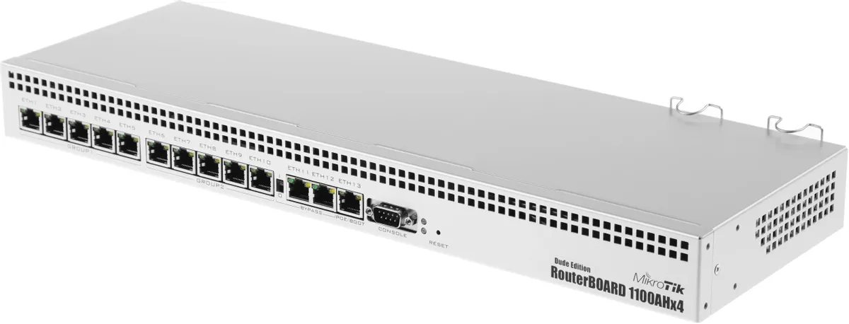 Маршрутизатор 10/100/1000M 13PORT Dude edition RB1100DX4 MIKROTIK — изображение 6