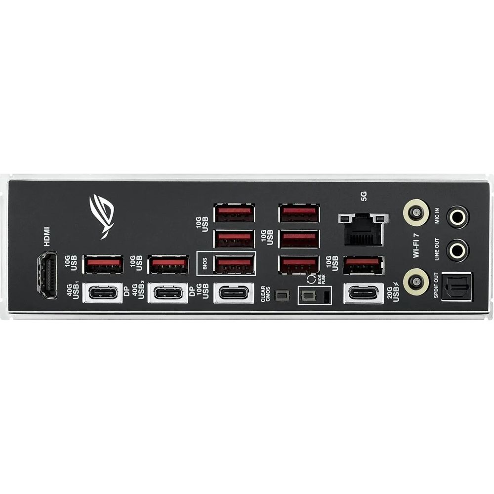 Материнская плата ASUS ROG STRIX X870E-E GAMING WIFI AM5 ATX 4xDDR5 2xPCIEx16 5xM.2 2xUSB-C HDMI 5GLAN Wi-Fi 7 — изображение 13