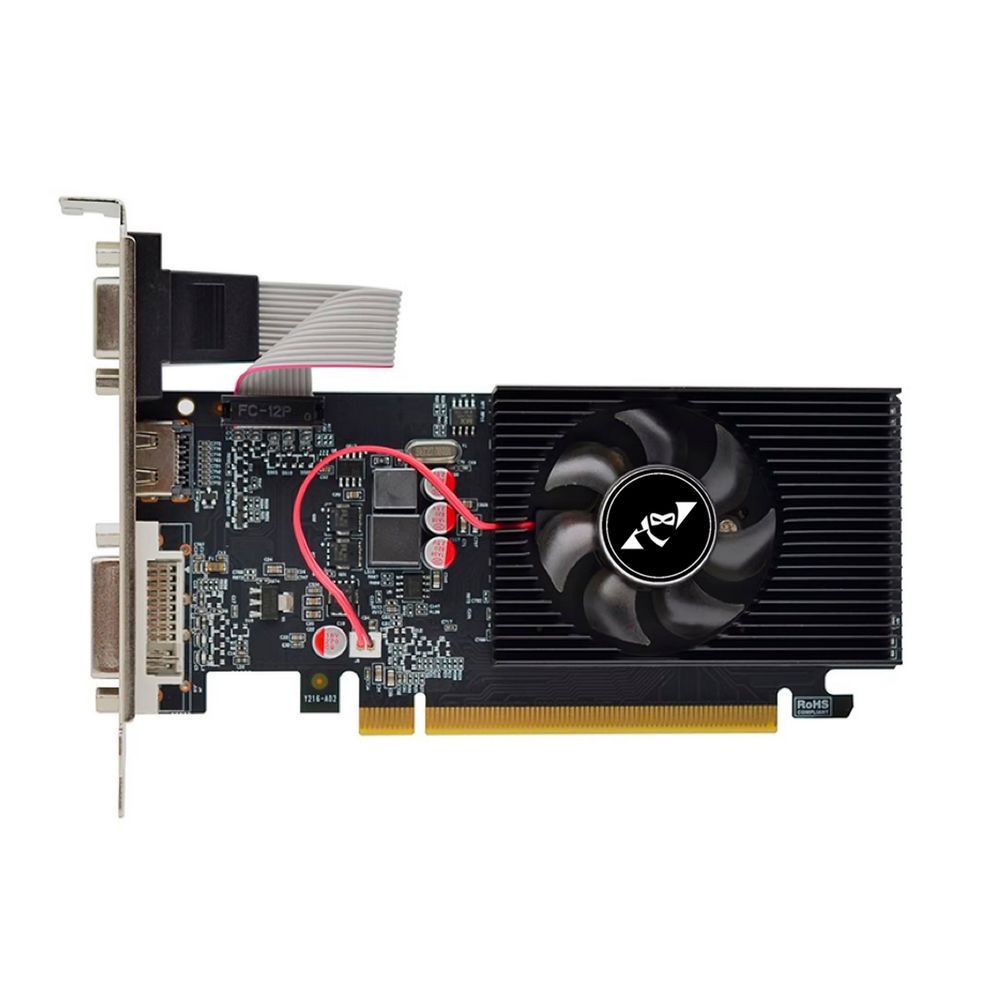 Видеокарта Ninja (Sinotex) GT240 1GB DDR3 128bit VGA DVI HDMI 1FAN LP RTL — изображение 2