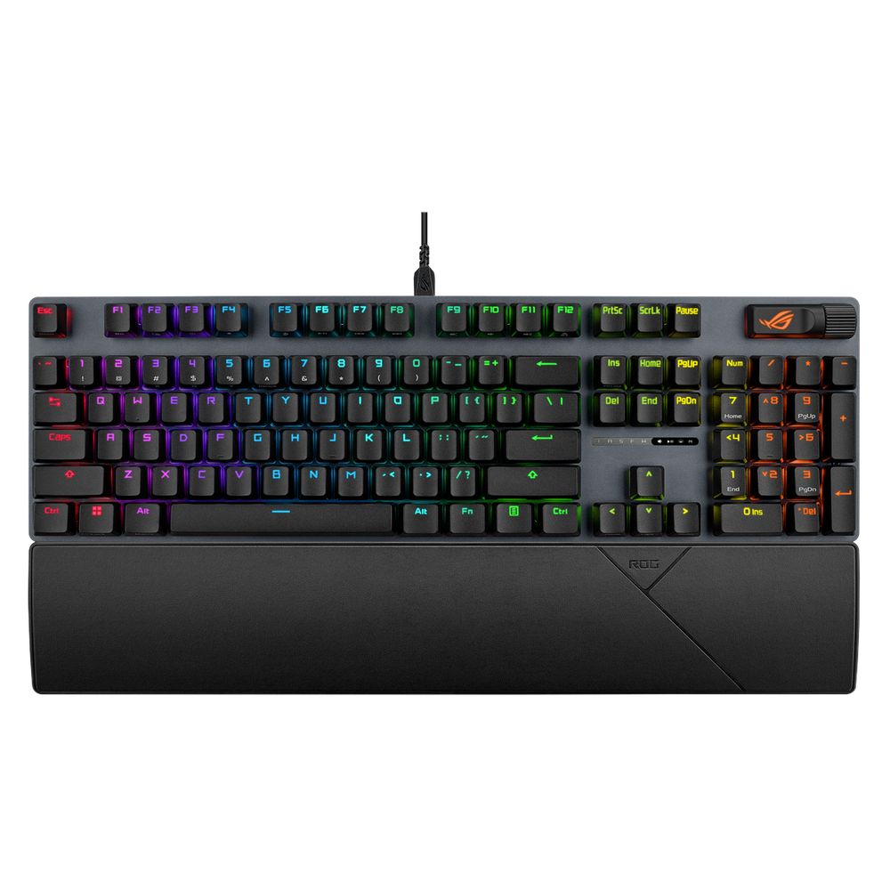 Клавиатура ASUS XA14 ROG STRIX SCOPE II X NX Snow V2 ABS 100% USB — изображение 4
