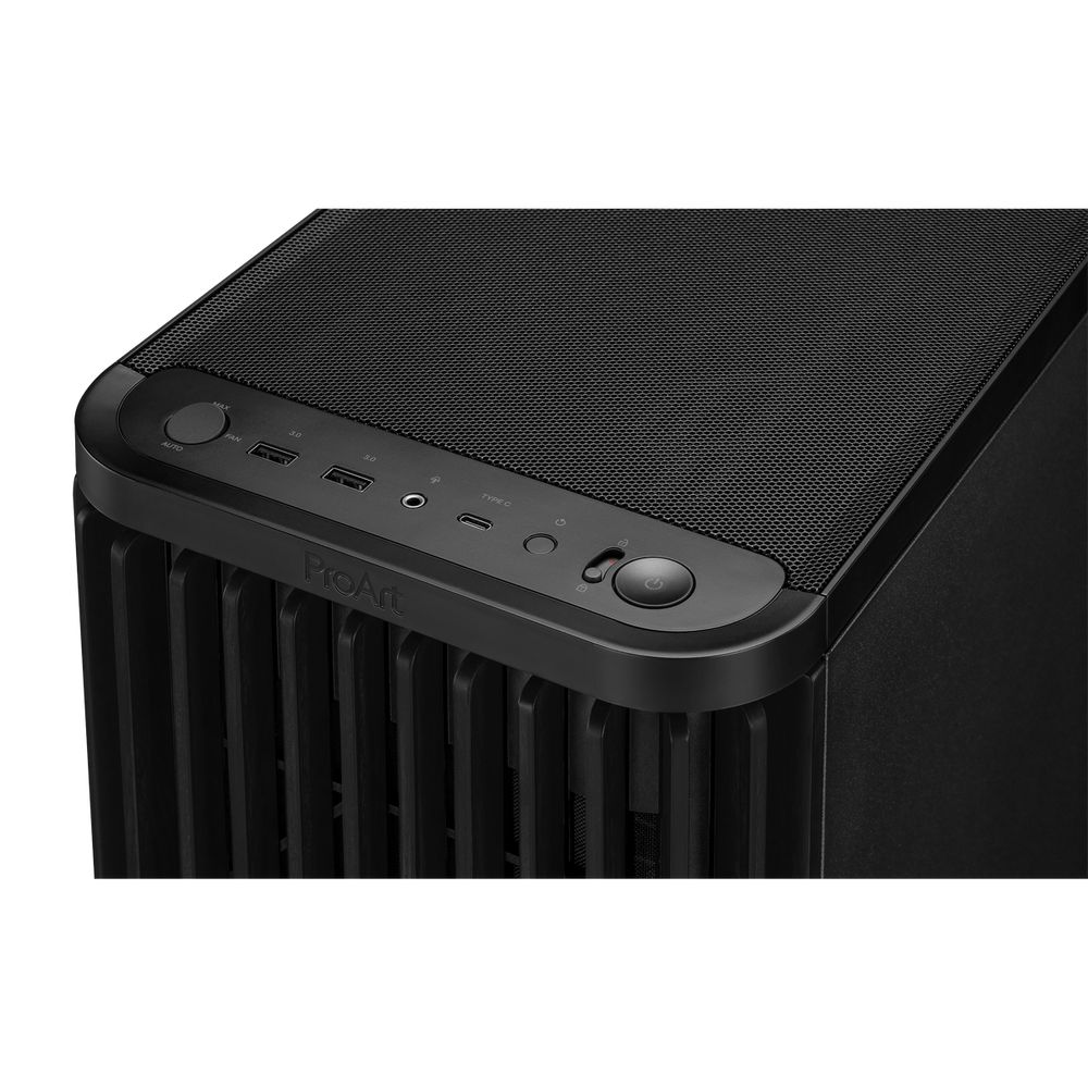 Корпус для ПК ASUS PROART PA401 WOOD MESH PWM BLACK — изображение 8