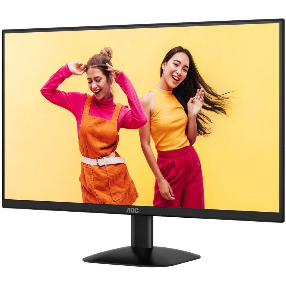 Монитор 23.8" AOC Q24B35 Black (IPS, 2560x1440, HDM(2,0)I+DP(1,4), 4 ms, 178°/178°, 250 cd/m, 1300:1, 120Hz, ExPSU) — изображение 2