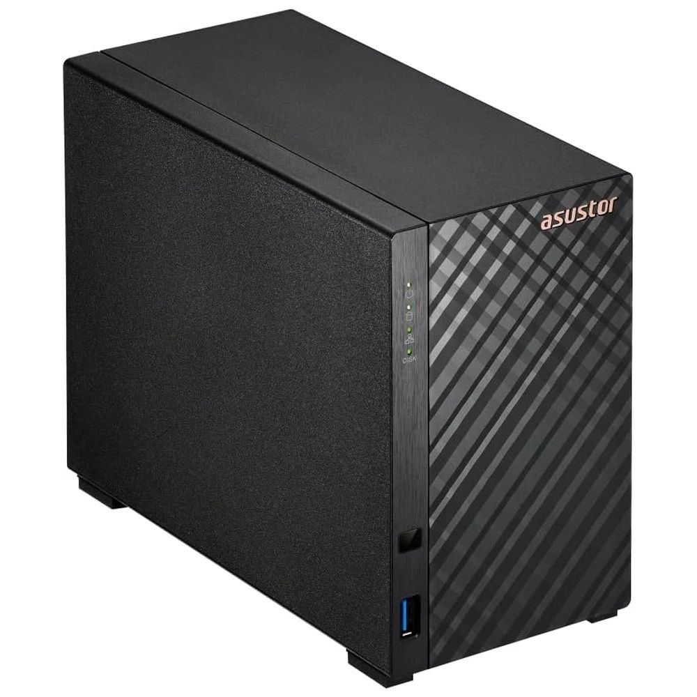 Платформа СХД ASUSTOR AS1202T 2 Bay 1x2.5GLAN 1GB DDR4 3xUSB — изображение 4