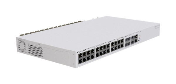 Коммутатор 20PORT 1000M 2QSFP+ CRS326-4C+20G+2Q+RM MIKROTIK — изображение 4