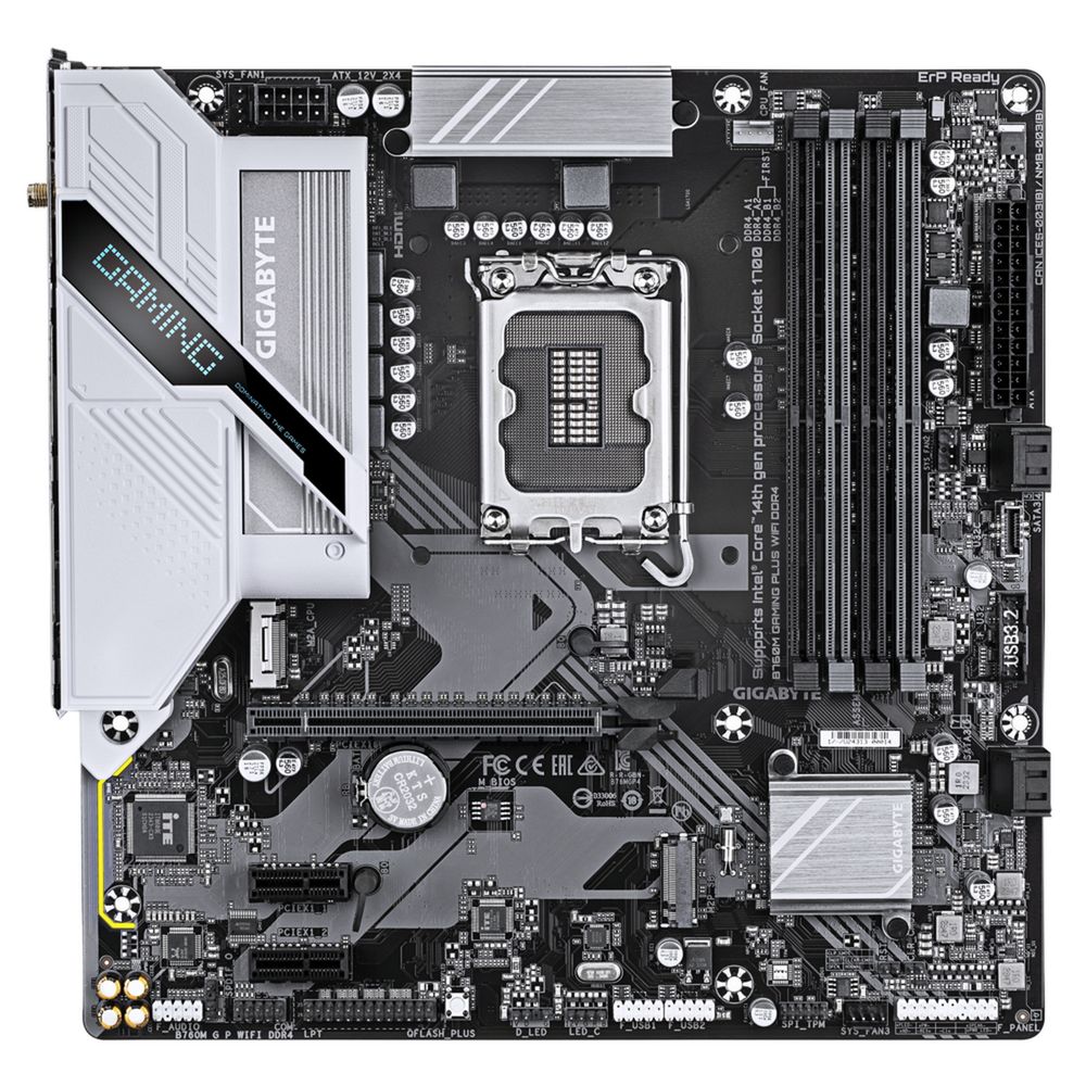 Материнская плата Gigabyte B760M GAMING PLUS WIFI DDR4, — изображение 3