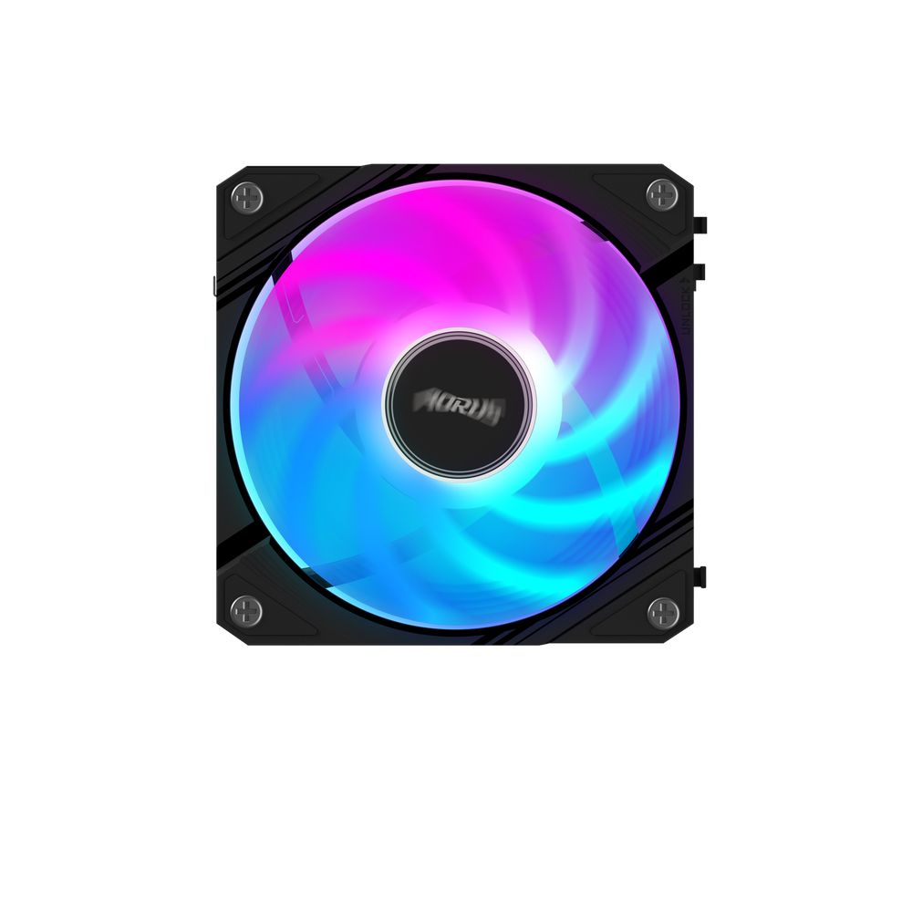 Вентилятор в корпус GIGABYTE GP-GBT ECFAN1201 1X120mm ARGB FAN. PWM, 3 Pin — изображение 2