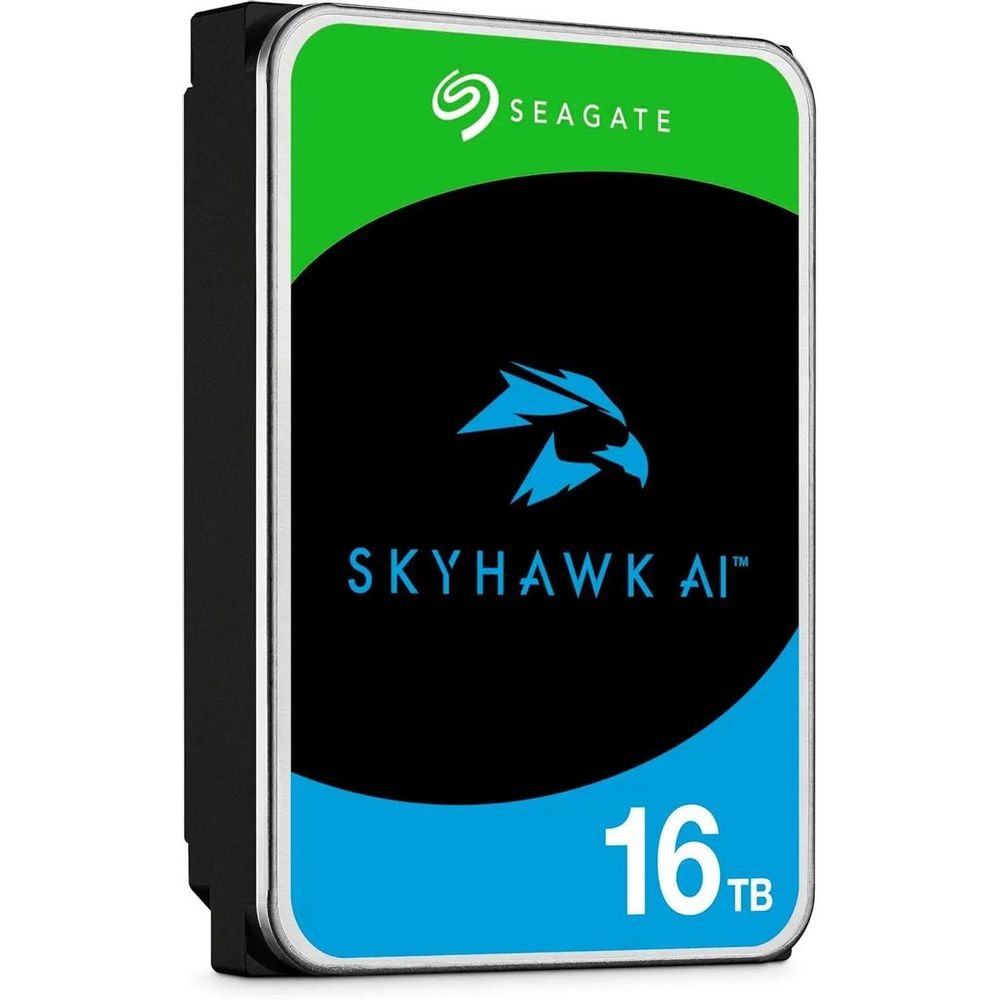 Жесткий диск Seagate 3.5" 16TB SkyHawk Al Surveillance HDD SATA 6Gb/s, 7200rpm, 512MB — изображение 2