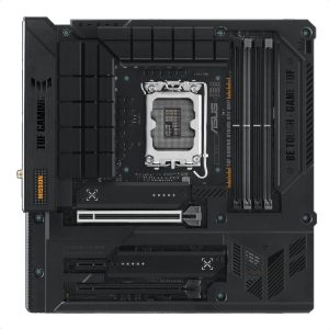 Материнская плата ASUS TUF GAMING B760M-BTF WIFI LGA1700 mATX 4xDDR5 2хPCIEx16 PCIEx1 2xM.2 3xUSB-C DP HDMI 2.5GLAN WIFI 6