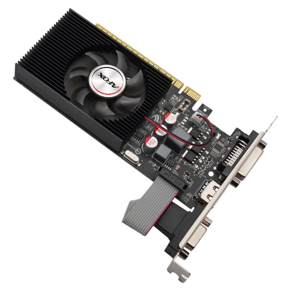 Видеокарта Afox GT240 1GB DDR3 128bit VGA DVI HDMI 1FAN LP RTL — изображение 5