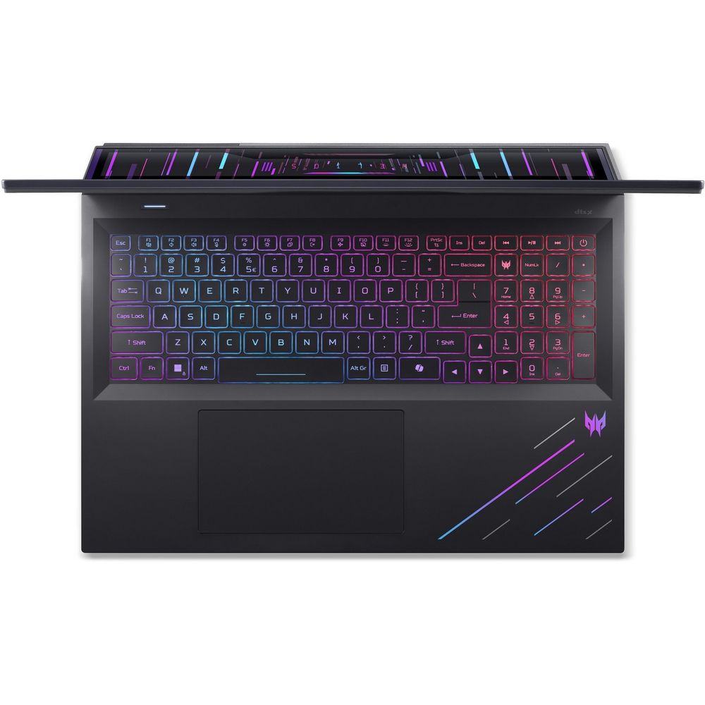 Ноутбук Acer Predator Helios 18 AI PH18-73-90A9 Intel Core Ultra 9 275HX/32Gb (2*16 D5)/SSD1Tb/RTX5090 24Gb (175W)/18"/IPS/WQUXGA/3840x2400/120Hz/NoOS/RJ-45/Black/3.5kg — изображение 11