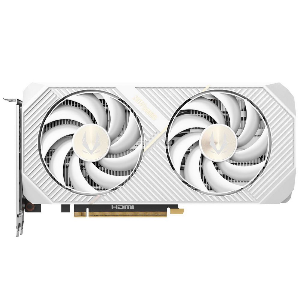 Видеокарта Zotac RTX5070 TWIN EDGE OC WHITE ED 12GB GDDR7 192bit 3xDP HDMI 2FAN PREMIUM PACK — изображение 2