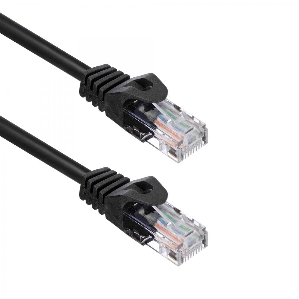 Патч-корд |ACD-LPU5C-50B| Cat5e UTP 24AWG 4Pair, 7/0.18мм CU Черный, 5.0м (741814) — изображение 2