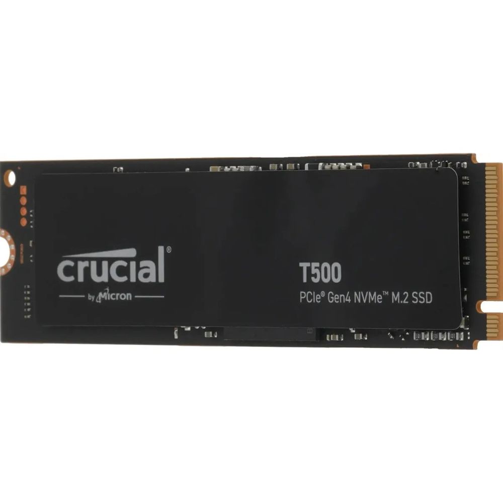 Твердотельный накопитель SSD Crucial M.2 2280 500GB Crucial T500 Client SSD CT500T500SSD8 PCIe Gen4x4 with NVMe, 7200/5700, TLC, 300TBW — изображение 5