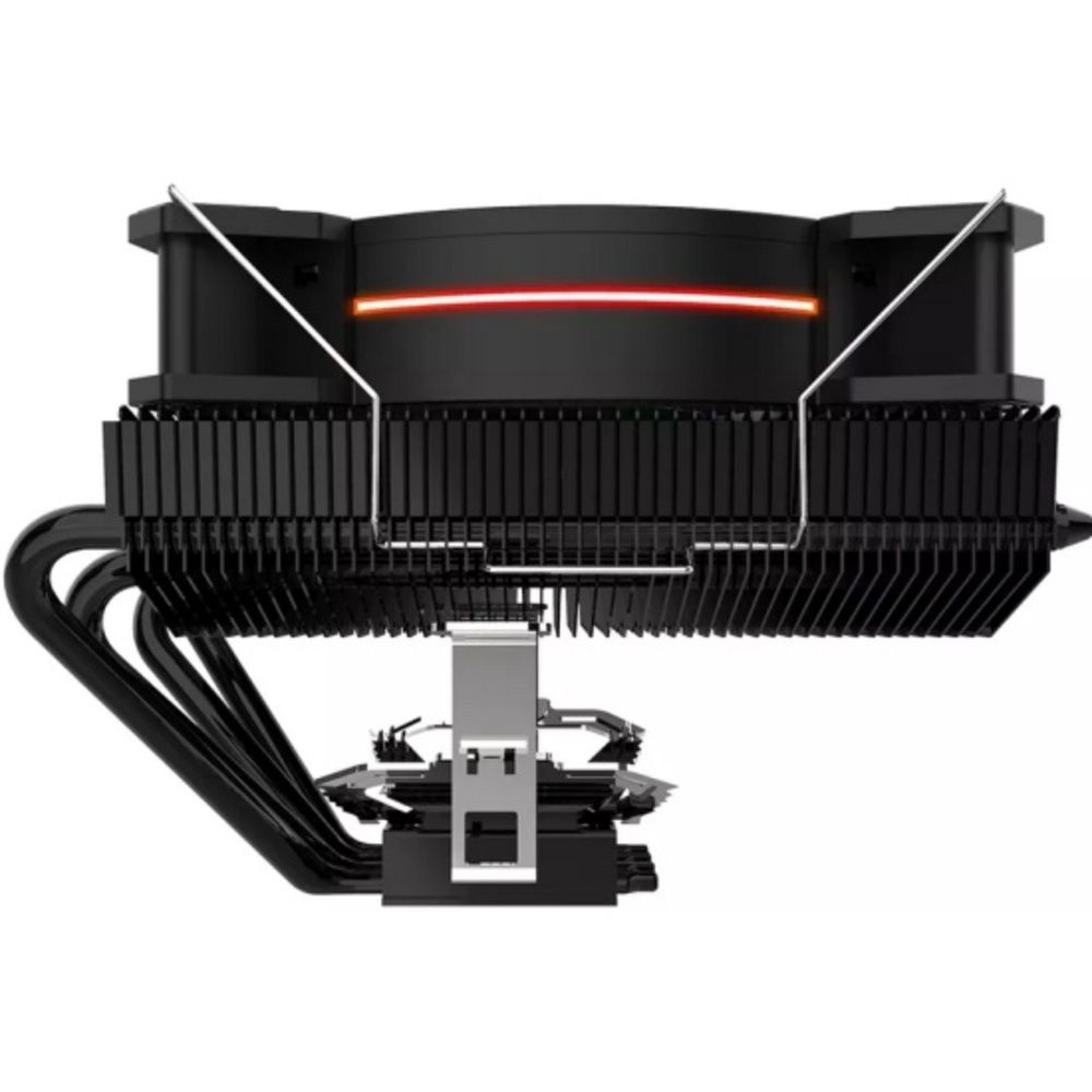 Вентилятор для процессора ALSEYE Bad Pack H120T (H120T-4.0) CPU Cooler Universal, 125W, 120mm FAN, 800~2000 rpm, 24.1~35.5 dBA, RGB, PWM, RTL{20} (874036) bp — изображение 4