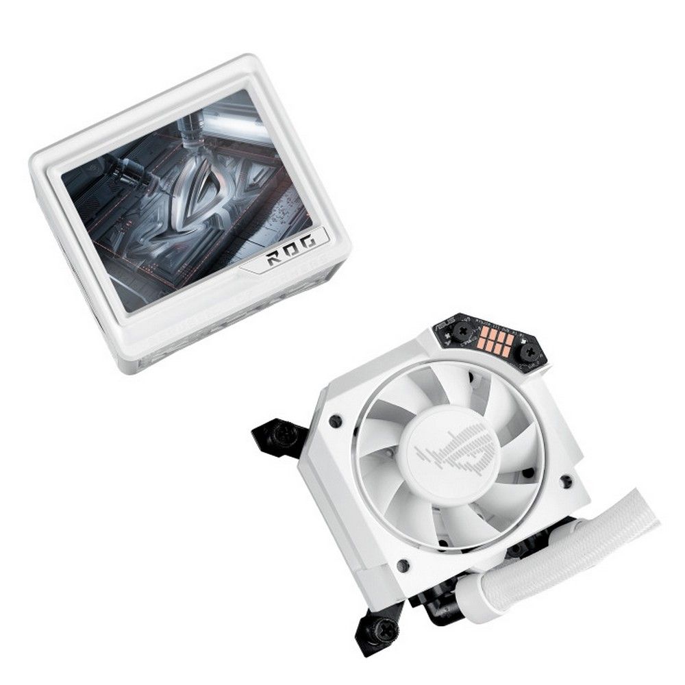 Жидкостная система охлаждения ASUS ROG RYUJIN III 360 ARGB EXTREME WHT — изображение 7