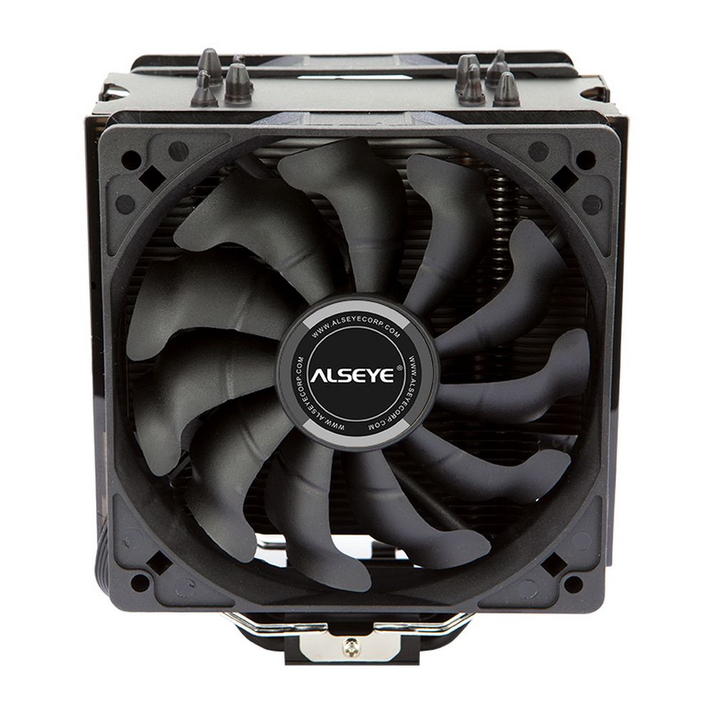 Вентилятор ALSEYE S120D-B Universal, TDP 135W, 2x120FAN, 4 heat pipe, PWM, RTL{20} (874258) — изображение 3