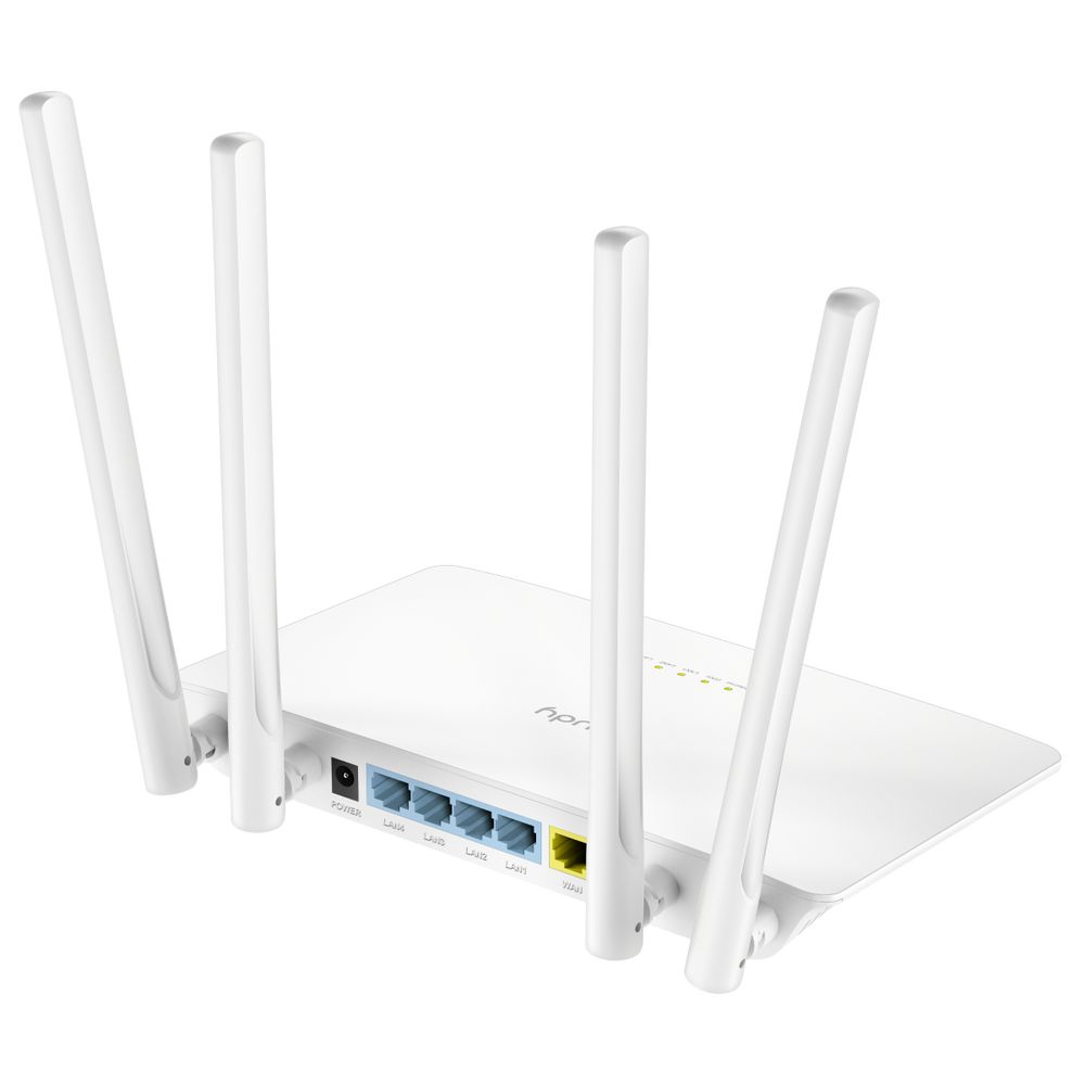 Маршрутизатор CUDY AC1200 Wi-Fi Router Dual Band, Chipset MediaTek, 802.11ac/a/b/g/n, 867Mbps at 5GHz + 300Mbps at 2.4GHz, 5 × 10/100Mbps Ports, WiFi router/AP/ Repeater/WISP Mode,4 5dBi fixed antennas, WPA3, Guest network, WPS, DDNS, VPN Client, IPv6,TR069/TR098/TR111/TR18 — изображение 4