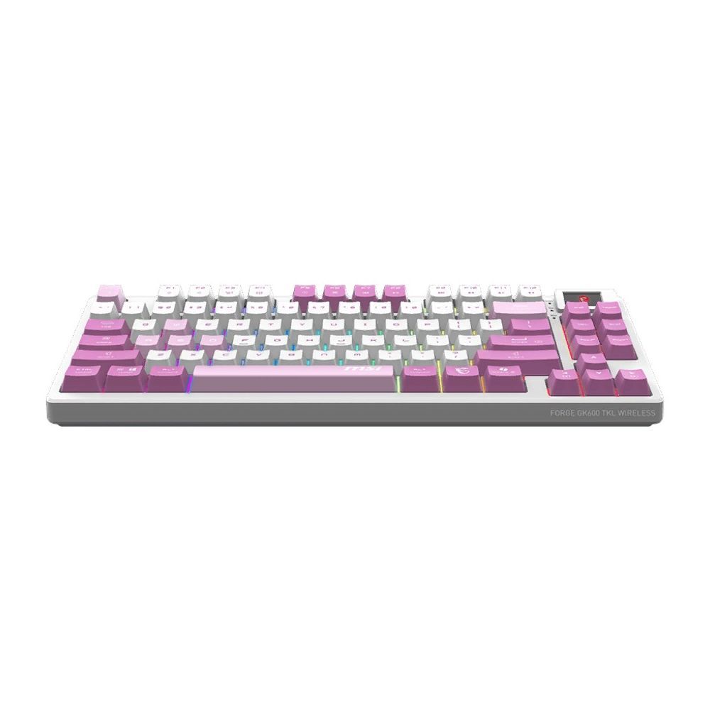 Клавиатура MSI FORGE GK600 TKL W VIOLET RU (S11-43RUQ01-HH9) — изображение 4