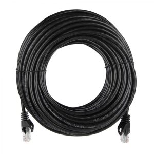 Патч-корд  |ACD-LPU5C-20M| Cat5e UTP 24AWG 4Pair, 7/0.18мм CU Черный, 20м, (741852)