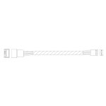 Кабель ACD-KY524-6709117 (MD-6709117), Cable OcuLink SFF8611 4i -to- SFF8611 4i, length= 950mm OEM {100} (745942)