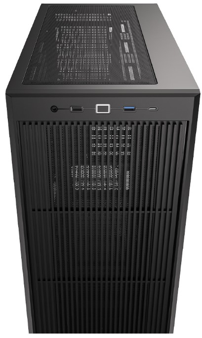 Корпус MIDITOWER WARE 510 ATX Micro-ATX Mini-ITX W/O PSU 2хUSB2.0+3.0+audio черный с окном ID-COOLING — изображение 6