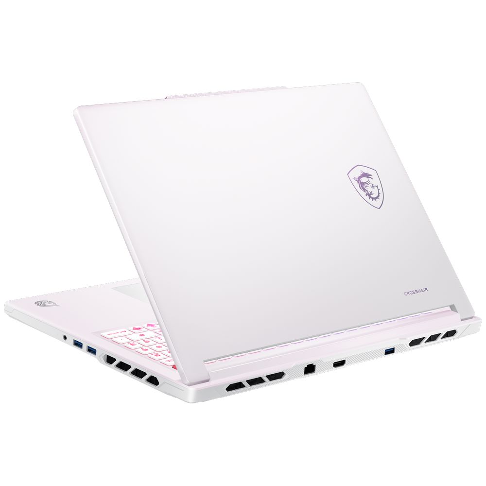 Ноутбук MSI Crosshair A16 HX MLG Edition E8WFK-090XRUY AMD Ryzen 9 8940HX/16Gb (2*8 D5)/SSD1Tb/RTX5060 8Gb (115W)/16"/IPS/WQXGA/2560x1600/240Hz/NoOS/RJ-45/White/2.3kg — изображение 11