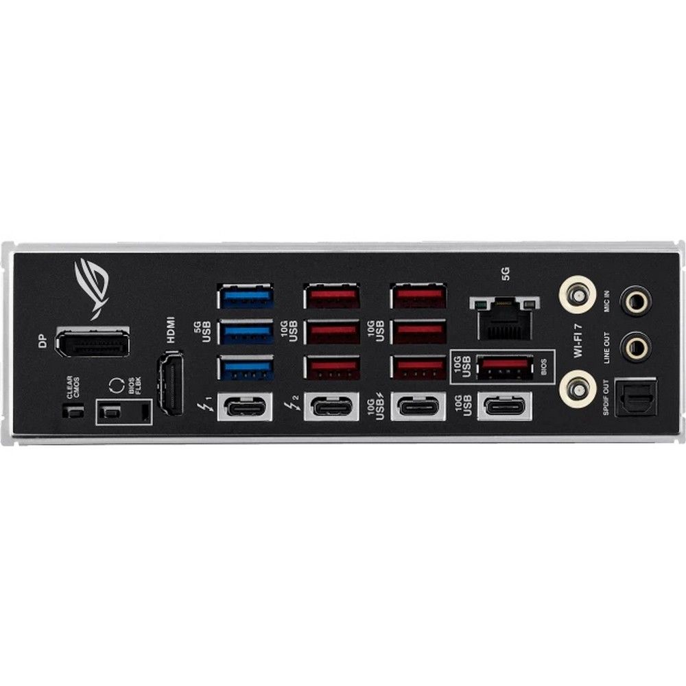 Материнская плата ASUS ROG STRIX Z890-E GAMING WIFI LGA1851 ATX 4xDDR5 2xPCIEx16 7xM.2 2xThunderbolt 2xUSB-C DP HDMI 5GLAN Wi-Fi 7 — изображение 9