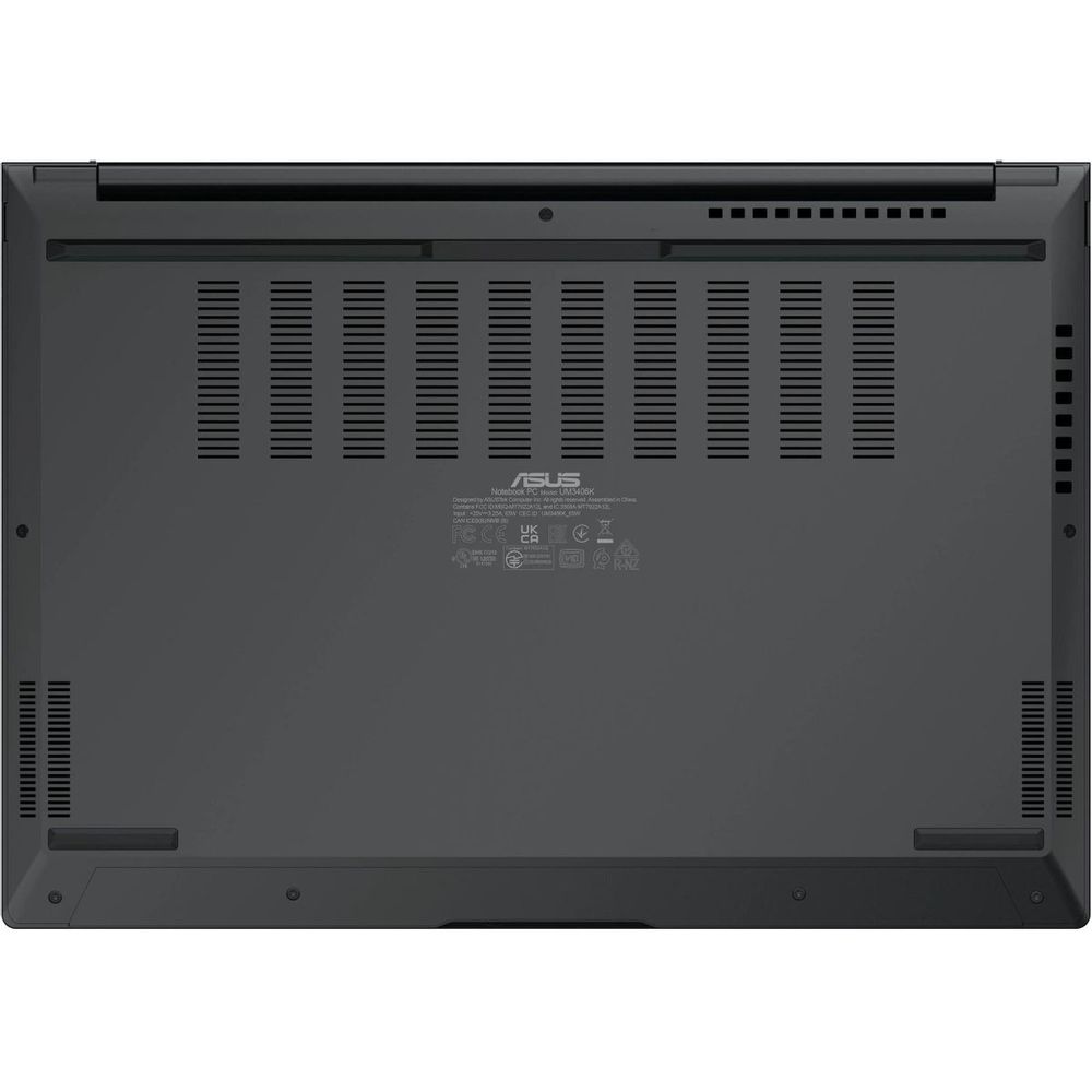 Ноутбук ASUS Zenbook 14 UM3406GA-QD132 AMD Ryzen AI 5 430/16Gb (soldered D5)/SSD512Gb/UMA/14"/OLED/WUXGA/1920x1200/60Hz/NoOS/Black/1.2kg — изображение 9