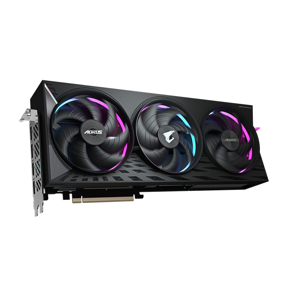Видеокарта Gigabyte RX9070XT AORUS E 16GB GDDR6 256bit 2xDP 2xHDMI 3FAN RTL — изображение 5