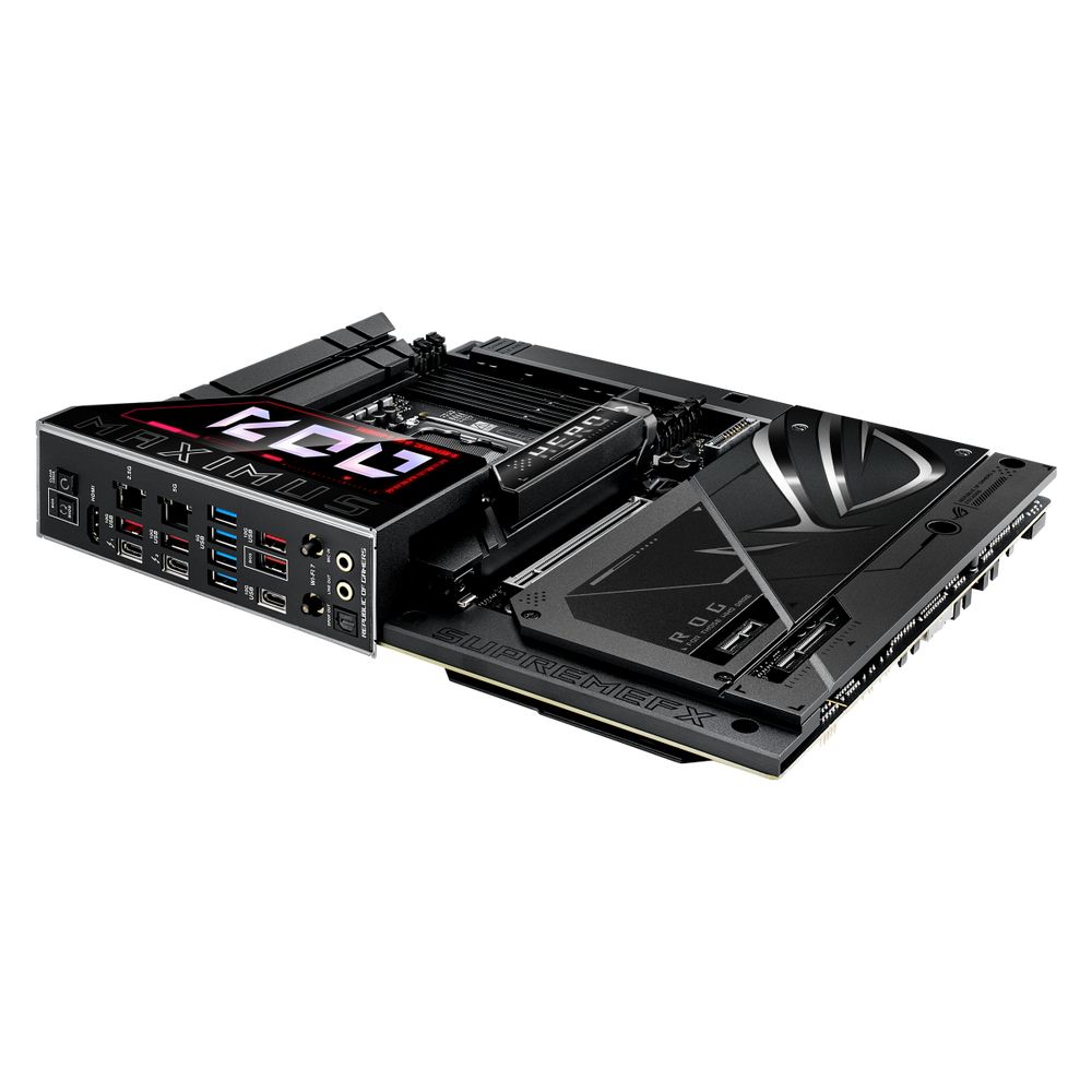 Материнская плата ASUS ROG MAXIMUS Z890 HERO BTF LGA1851 ATX 4хDDR5 PCIEx16 PCIEx4 PCIEx1 6xM.2 2xThunderbolt USB-C HDMI 2.5GLAN 5GLAN Wi-Fi 7 — изображение 15
