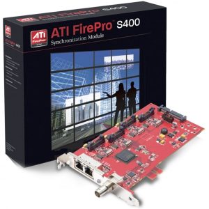 Графический процессор AMD Radeon  FirePro S400 Sync Module.(AW100505981)(100-505981) RTL AMD FirePro S400 Sync Module.(AW100505981)(100-505981) RTL