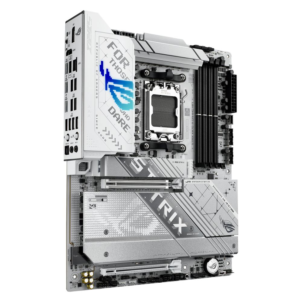 Материнская плата ASUS ROG STRIX X870-A GAMING WIFI AM5 ATX 4xDDR5 2xPCIEx16 4xM.2 3хUSB-C DP HDMI 2.5GLAN Wi-Fi 7 — изображение 6