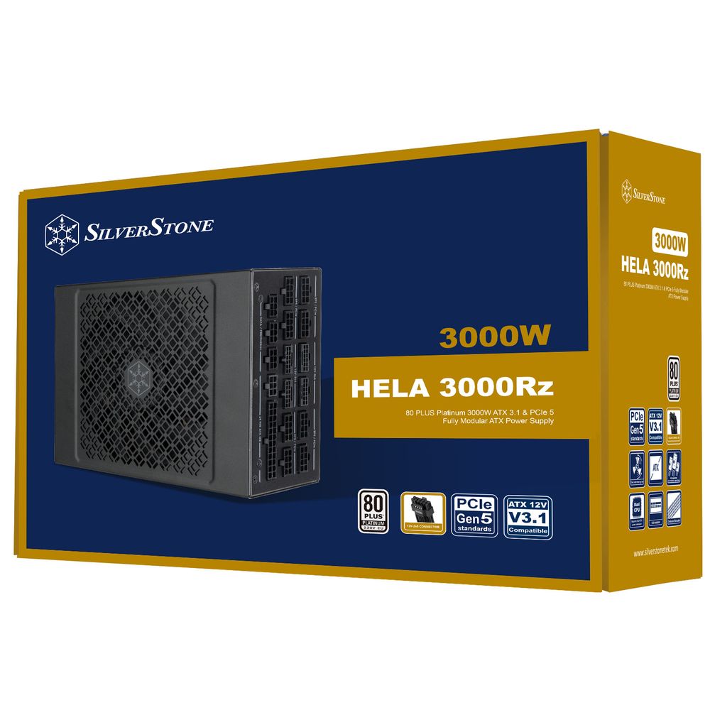 Блок питания ПК Silverstone Bad Pack HELA 3000Rz 3000W, PCIe5, ATX3.1 bp — изображение 10