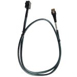 Кабель DiliVing DLSL38-1067 Slimline SASx4 (SFF8654) -to- HD MiniSAS x4 (SFF8643) PCIE 3.0, 85 Ohm, 100cm