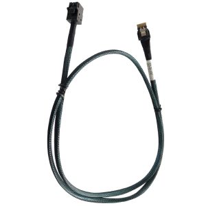 Кабель DiliVing DLSL38-1067 Slimline SASx4 (SFF8654) -to- HD MiniSAS x4 (SFF8643) PCIE 3.0, 85 Ohm, 100cm