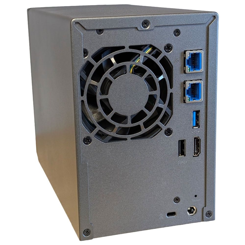 Платформа СХД ASUSTOR AS6702T V2 2 Bay 4xM.2 2x5GLAN 4GB (Max.16GB) DDR4 2xUSB HDMI (90IX01N1-BW3S60) — изображение 5